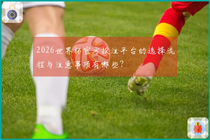 2026世界杯官方投注平台的选择流程与注意事项有哪些?