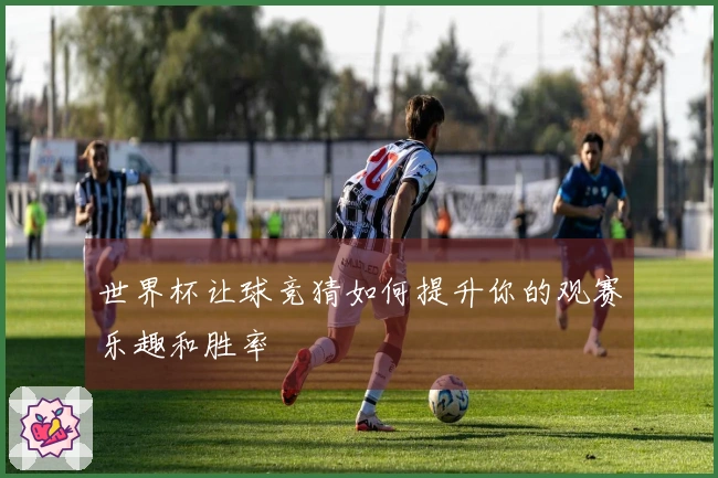 世界杯让球竞猜如何提升你的观赛乐趣和胜率